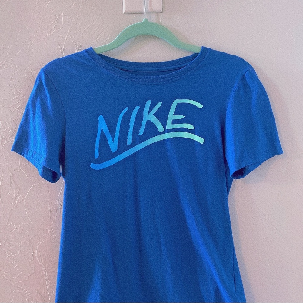 Blue Nike Tee
